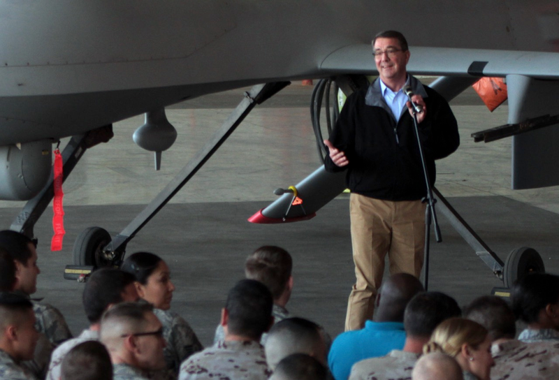 Illustration for article titled It Looks Like the Secretary of Defense is Bombing on Open Mic Night